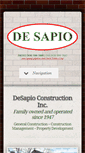 Mobile Screenshot of desapioconstruction.com